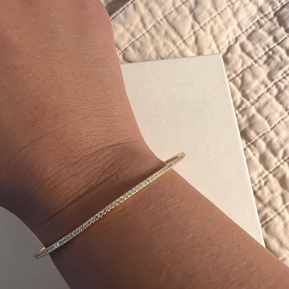 Freida Rothman Sleek Gold and Silver Bracelet